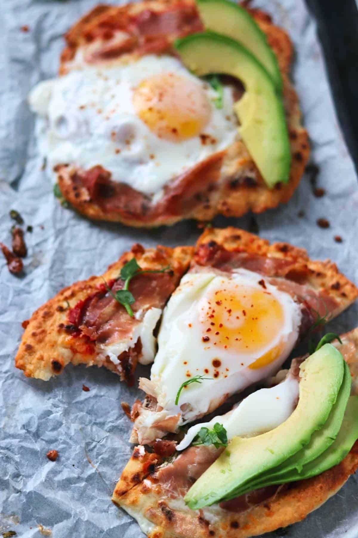 taking a bite from pizza slice.